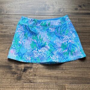 Lilly Pulitzer Kids Swim Coverup - Blue and Green Floral